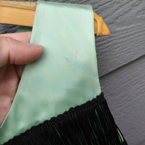 1960's mint FRINGE GOGO DRESS 60's mini XS - Picture 10 of 10